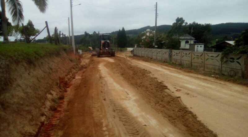 Obras no bairro Barranca