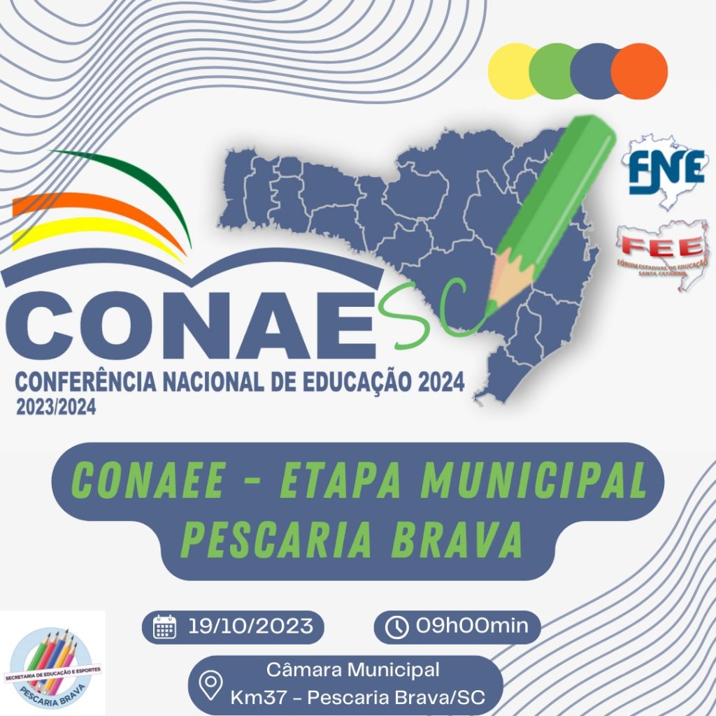 Etapa municipal de Conferência Nacional de Educação: saiba como participar  – Prefeitura de Paracambi