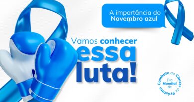 Neste mês, o foco é a saúde masculina! É hora de conscientizar sobre a importância da prevenção e do diagnóstico precoce do câncer de próstata. Homens, não deixem para depois: façam seus exames regularmente!